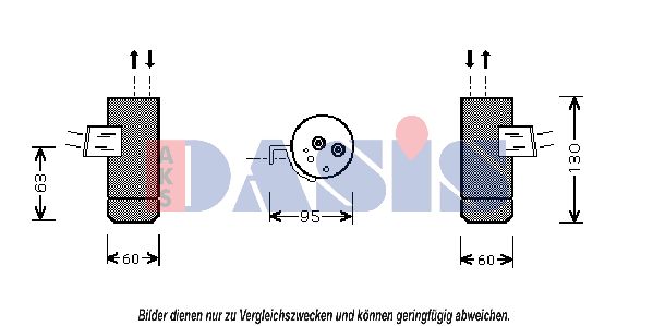 AKS DASIS Sausinātājs, Kondicionieris 800307N